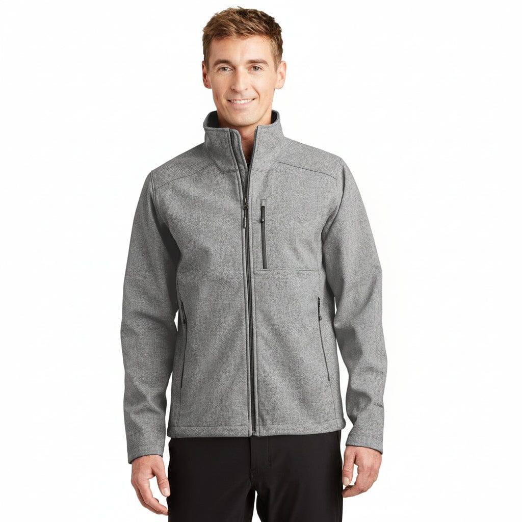 Apex Barrier Softshell-Jacke. Feingewand Mittelgrau meliert S 