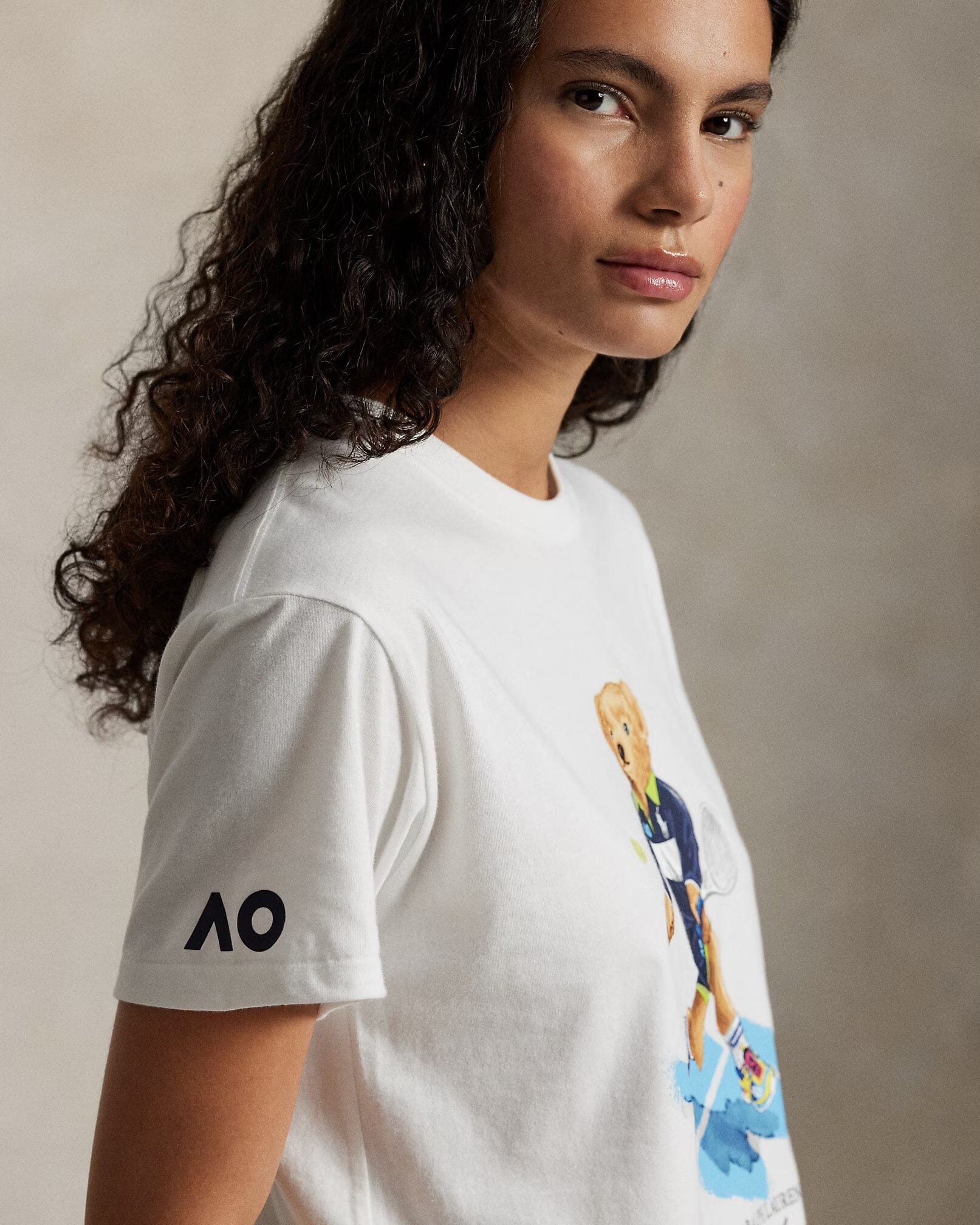 Australian Open Polo Bären Jersey T-Shirt Feingewand 