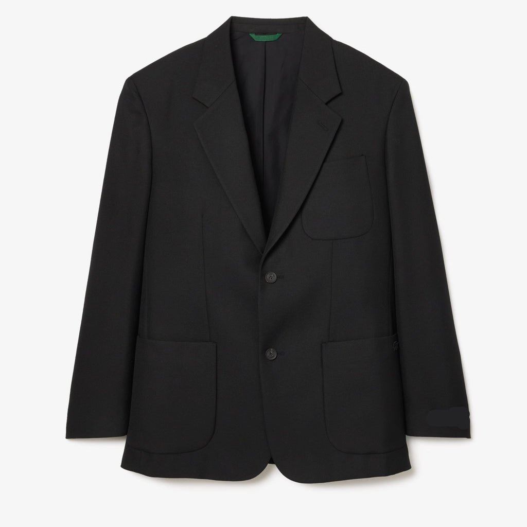 Blazer mit entspannter Passform Feingewand Schwarz S 