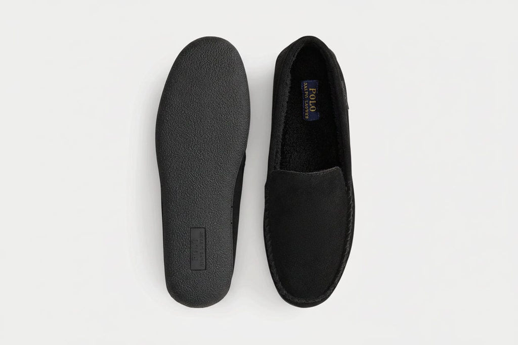 Brenan Polo Bear Wildleder-Slipper Feingewand 