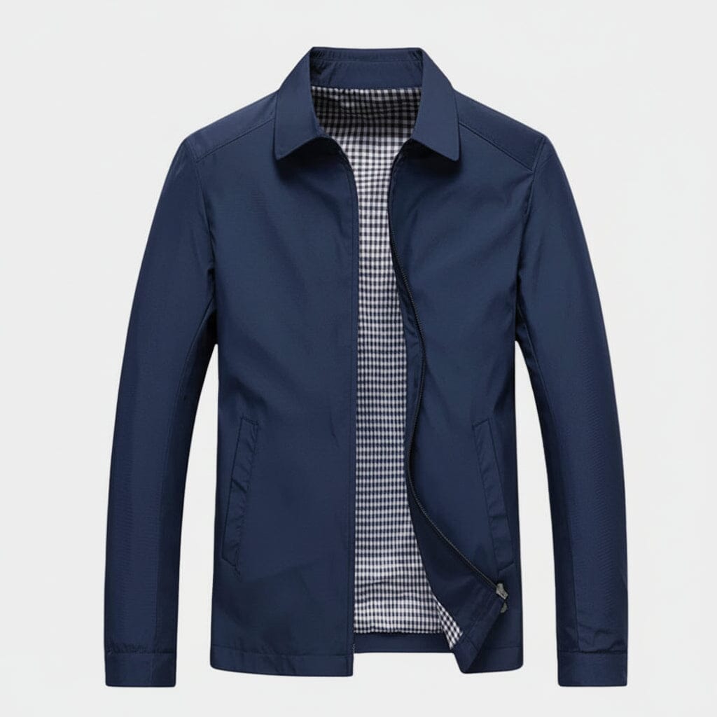 Classic Essential Baumwoll-T-Shirt Feingewand Blau S 