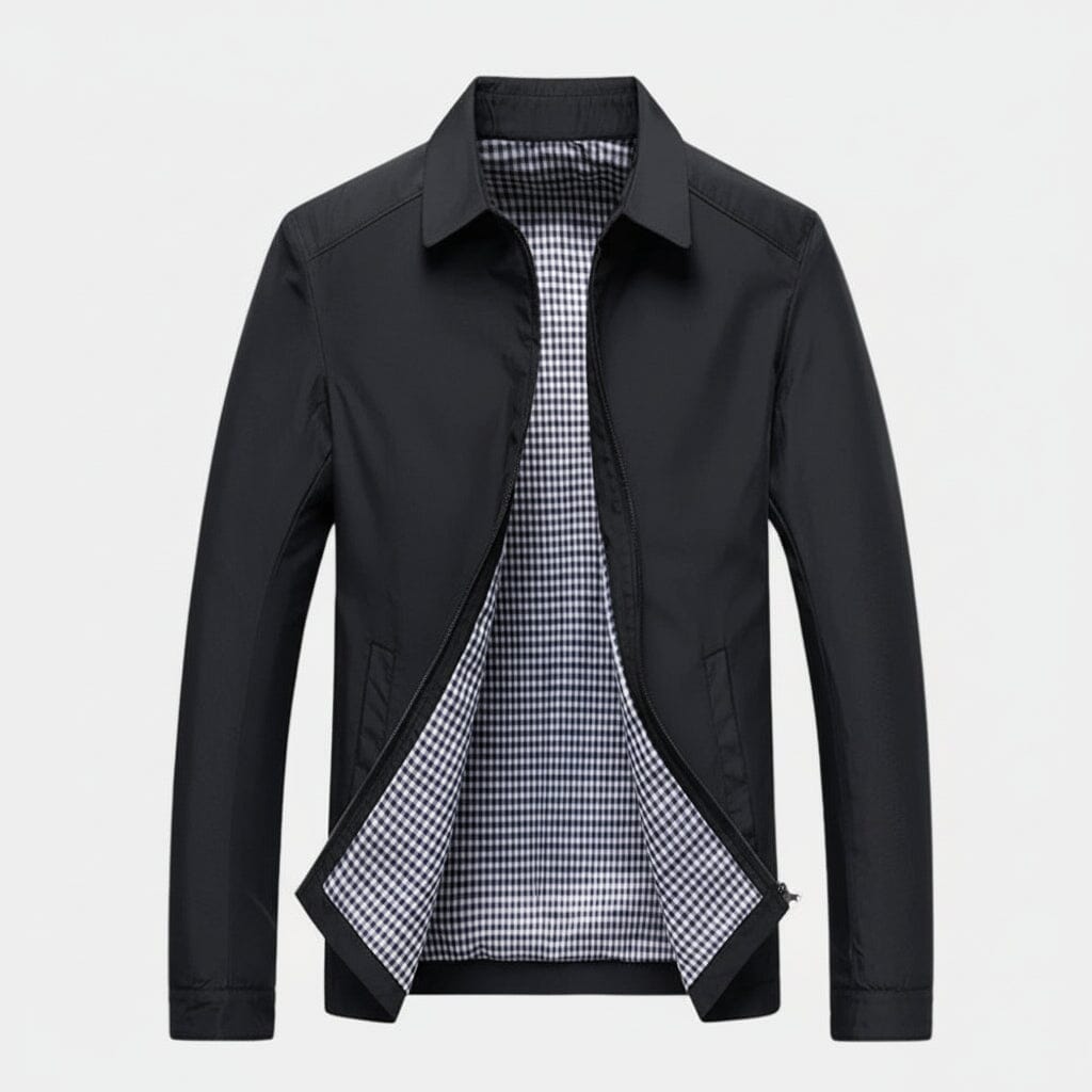 Classic Essential Baumwoll-T-Shirt Feingewand Schwarz S 