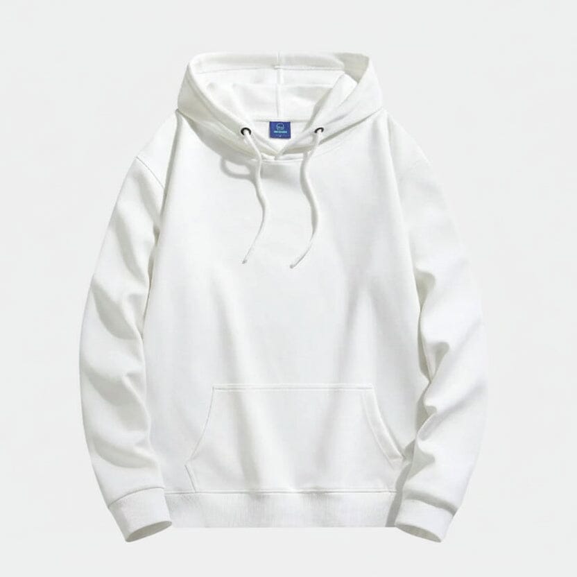 Classic Hoodie Feingewand Weiß S 