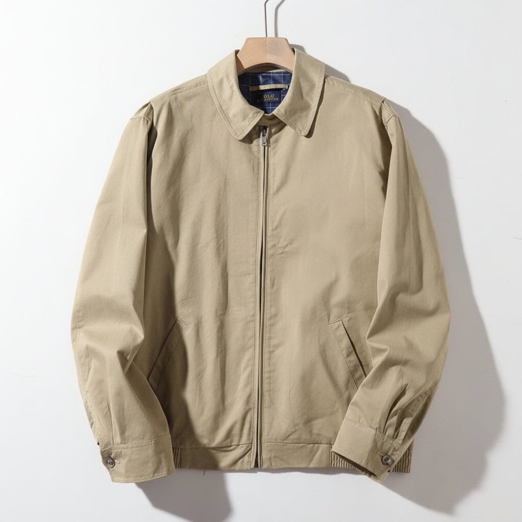 Classic Modern Bomberjacke Feingewand Khaki S 