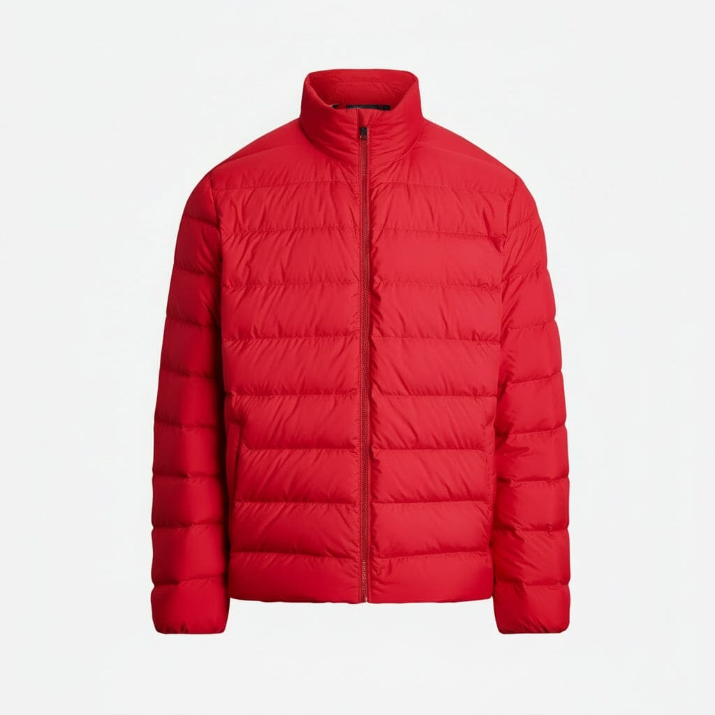 Colden Packable Down Jacket Feingewand Rot S 