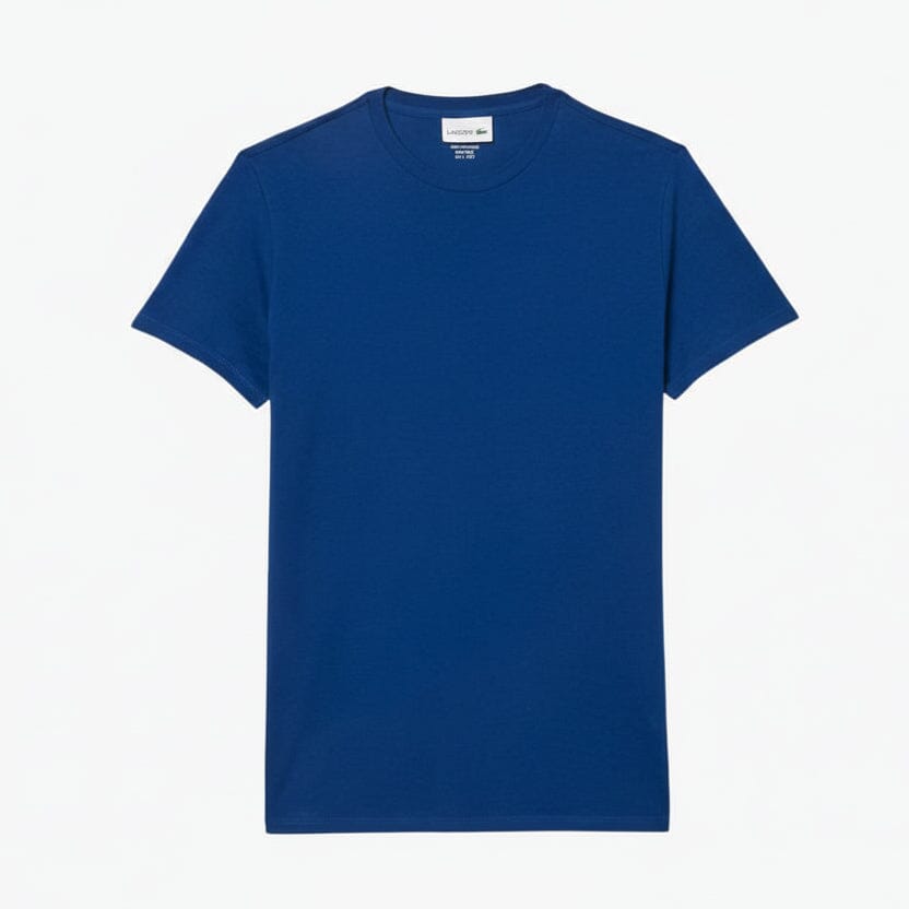 Cotton Pima T-Shirt Feingewand Globus blau S 
