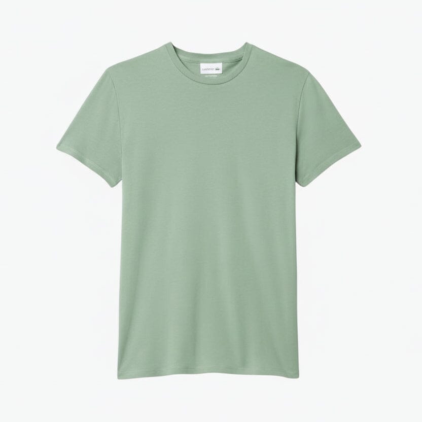 Cotton Pima T-Shirt Feingewand Grün S 