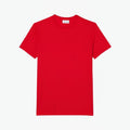 Cotton Pima T-Shirt Feingewand Rouge S 