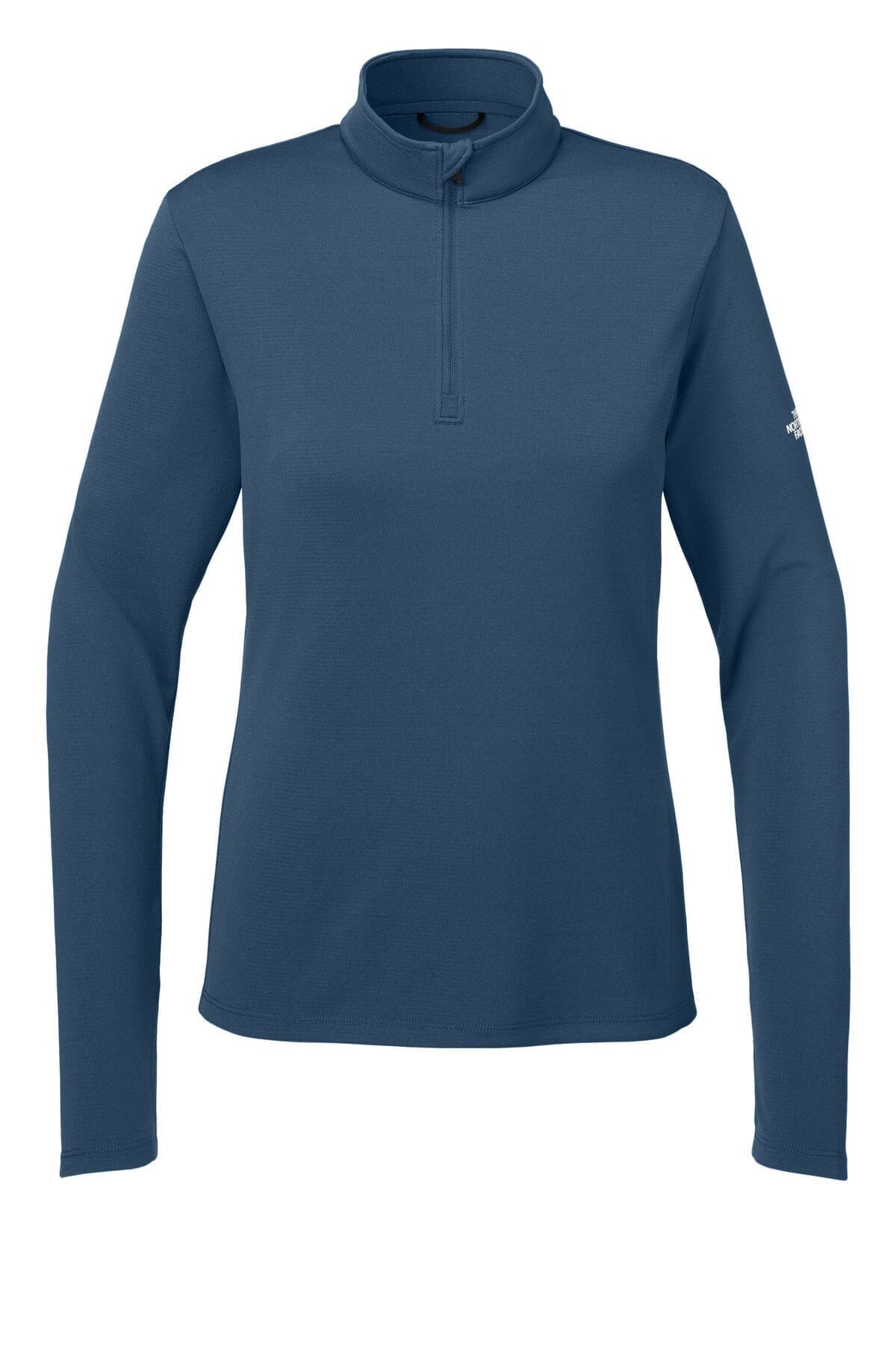 Damen Ambition 1/4-Zip Feingewand Schattiges Blau S 