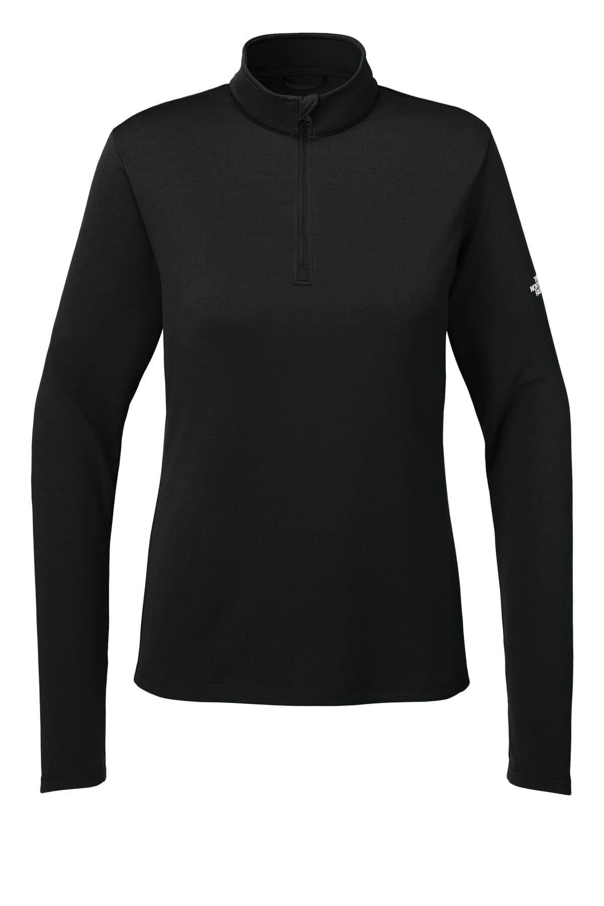 Damen Ambition 1/4-Zip Feingewand Schwarz S 