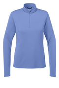 Damen Ambition 1/4-Zip Feingewand Tiefes Immergrün S 