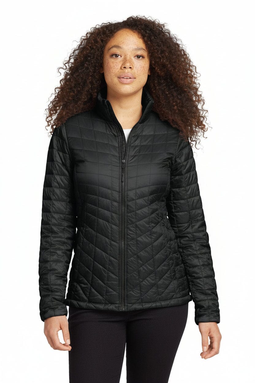 Damen ThermoBall Trekker Jacke. Feingewand Mattschwarz 2XL 
