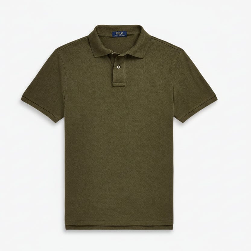 Das ikonische Mesh-Poloshirt Feingewand Canopy Olive S 