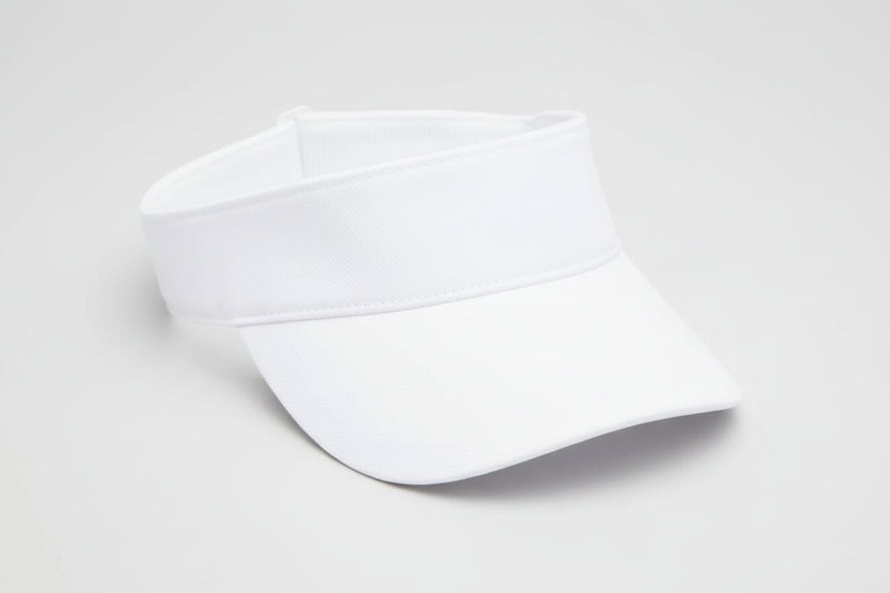 Diamond Taffeta Sport Visier Feingewand Weiß 