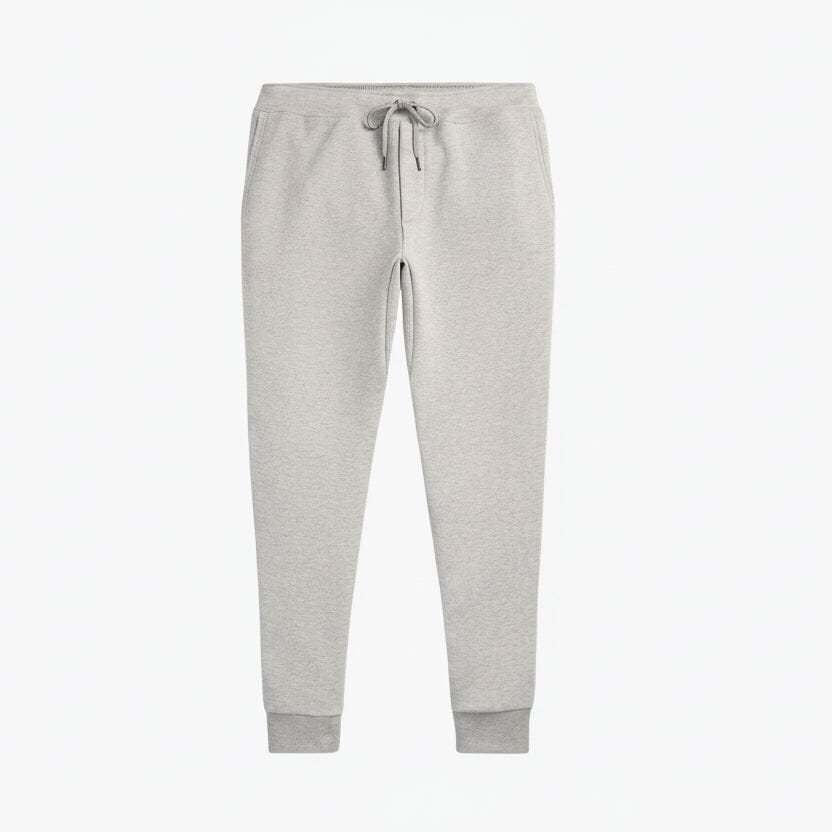 Doppelstrick-Jogginghose Feingewand Dunkel Sport Heather 28 