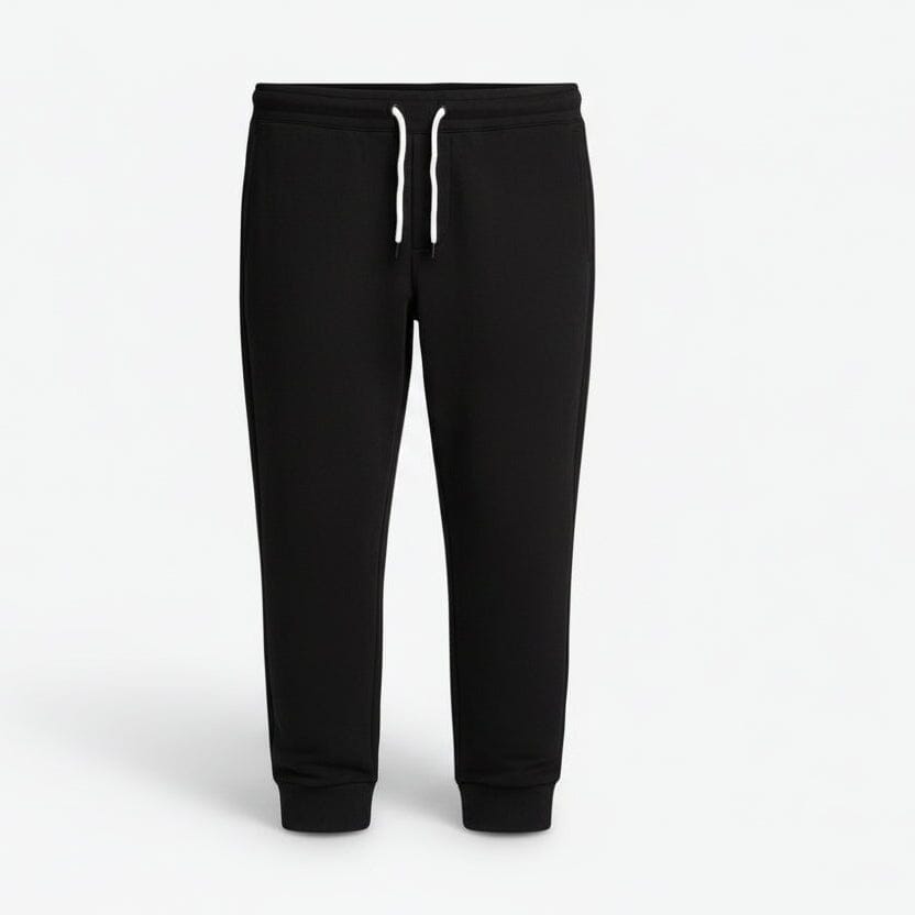 Doppelstrick-Jogginghose Feingewand Polo Black 28 