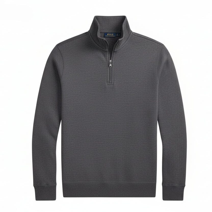 Doppelstrick-Rollkragenpullover Feingewand Barclay Heather S 
