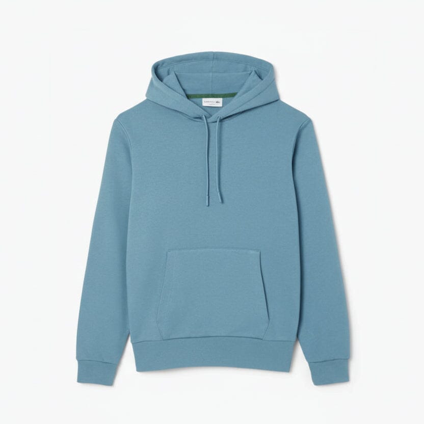 Fleece-Hoodie Feingewand Blau S 