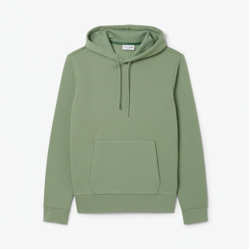Fleece-Hoodie Feingewand Grün S 
