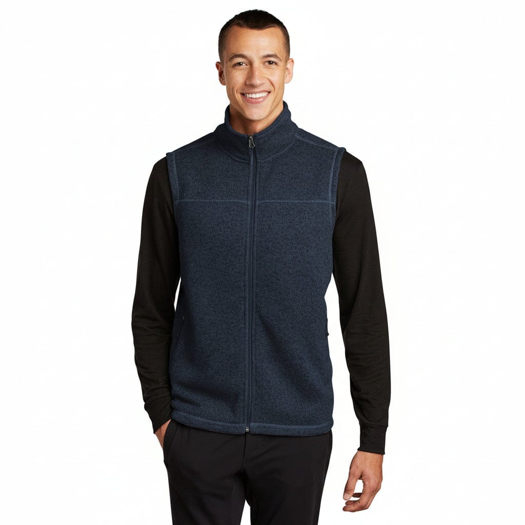 Fleeceweste Feingewand Urban Navy Heather S 