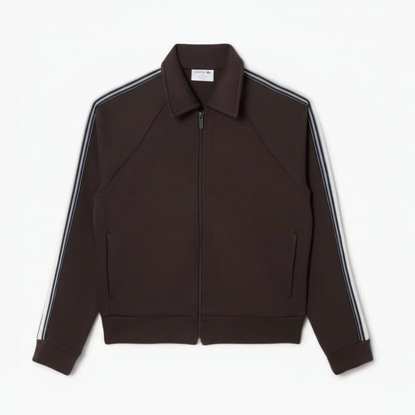 French Made Zipped Sweatshirt Feingewand Braun S 