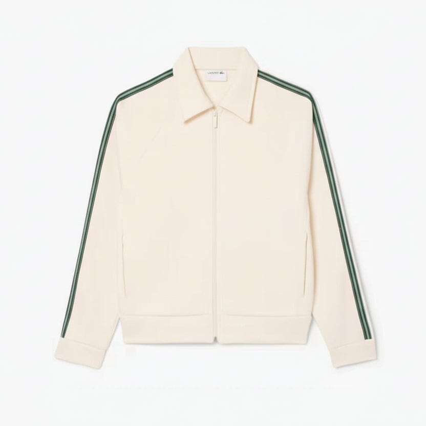 French Made Zipped Sweatshirt Feingewand Weiß S 