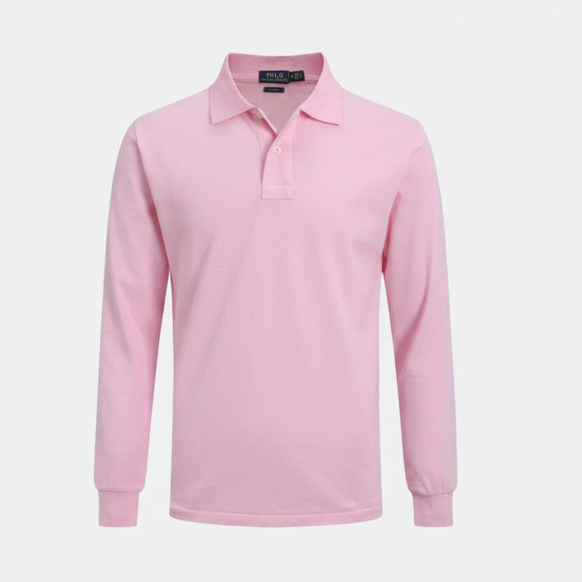 Langes Slim-Fit-Hemd Feingewand Rosa S 