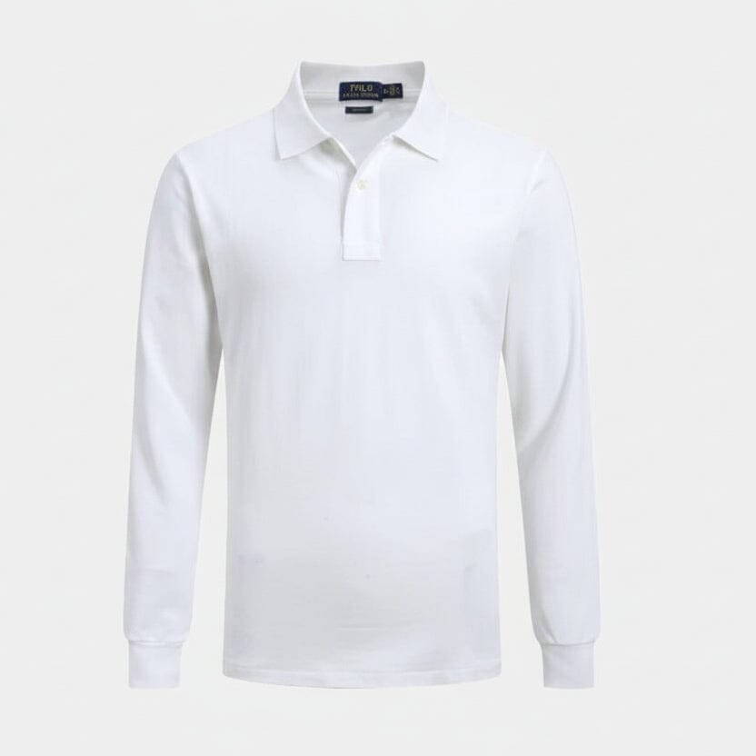 Langes Slim-Fit-Hemd Feingewand Weiß S 